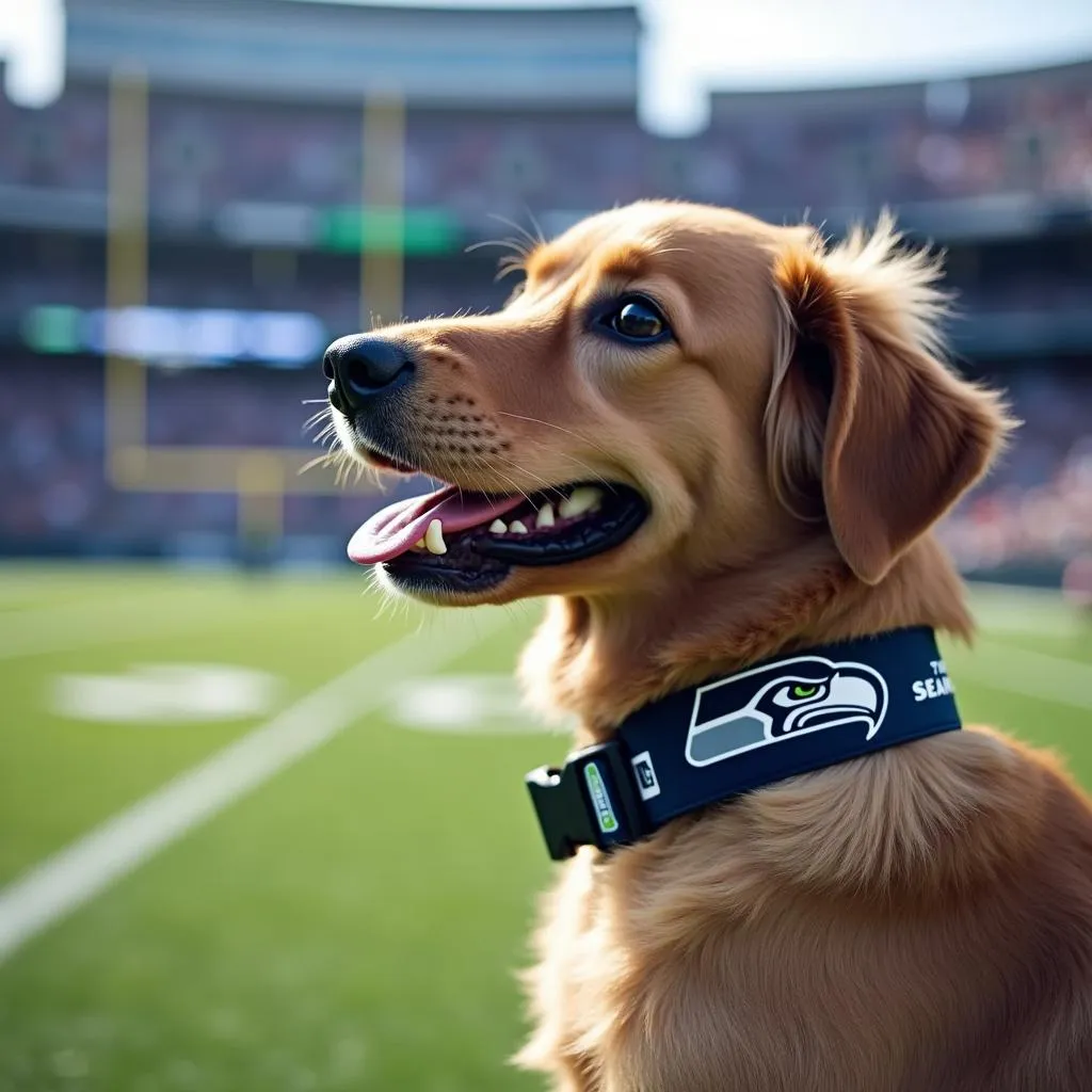 Seattle Seahawks Dog Collar: Show Your Team Spirit on Game Day