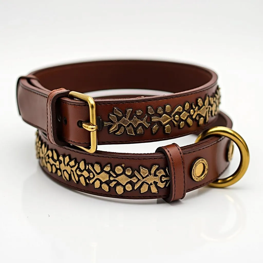 Elegant Dog Show Collar