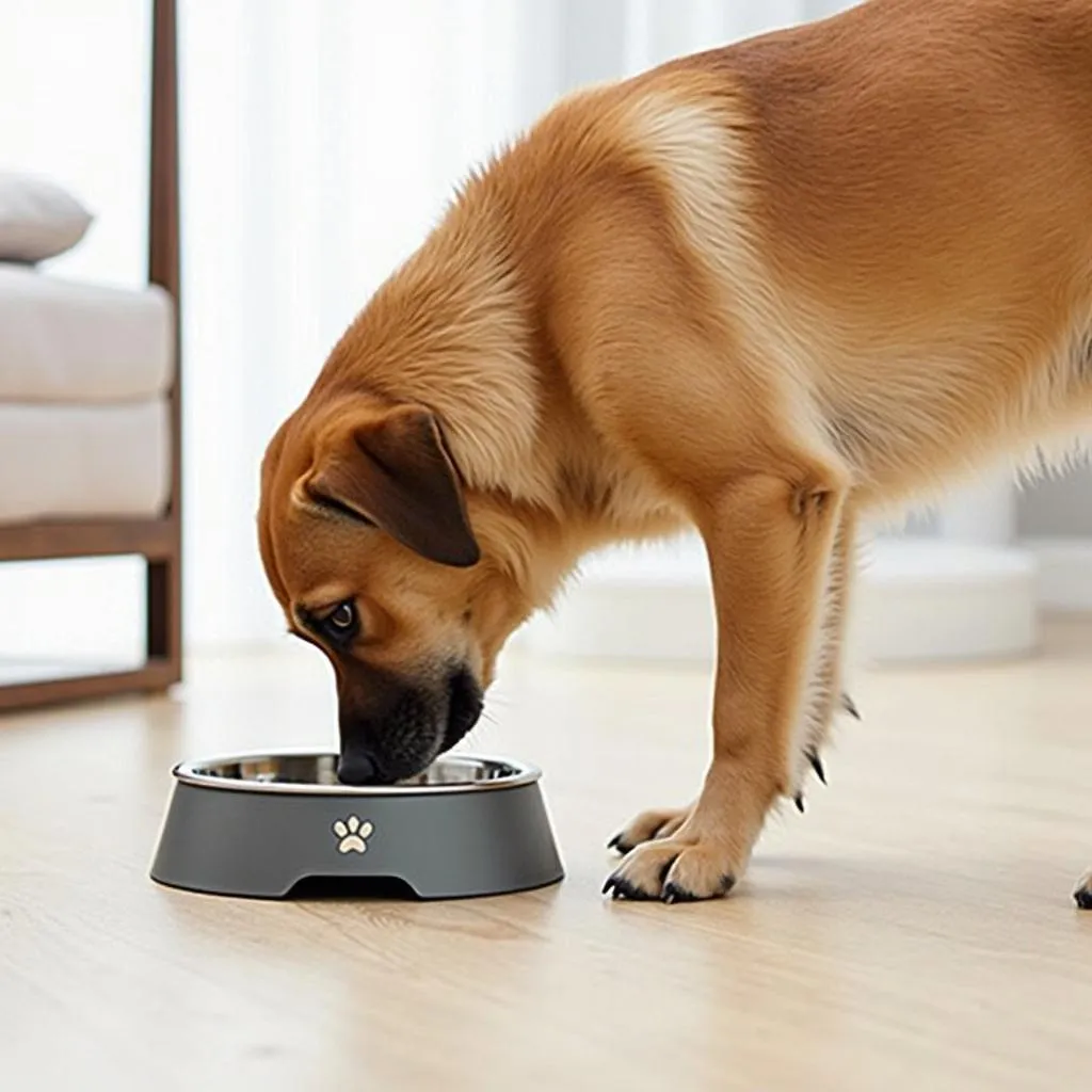 Single Dog Bowl Stand for Large Breeds