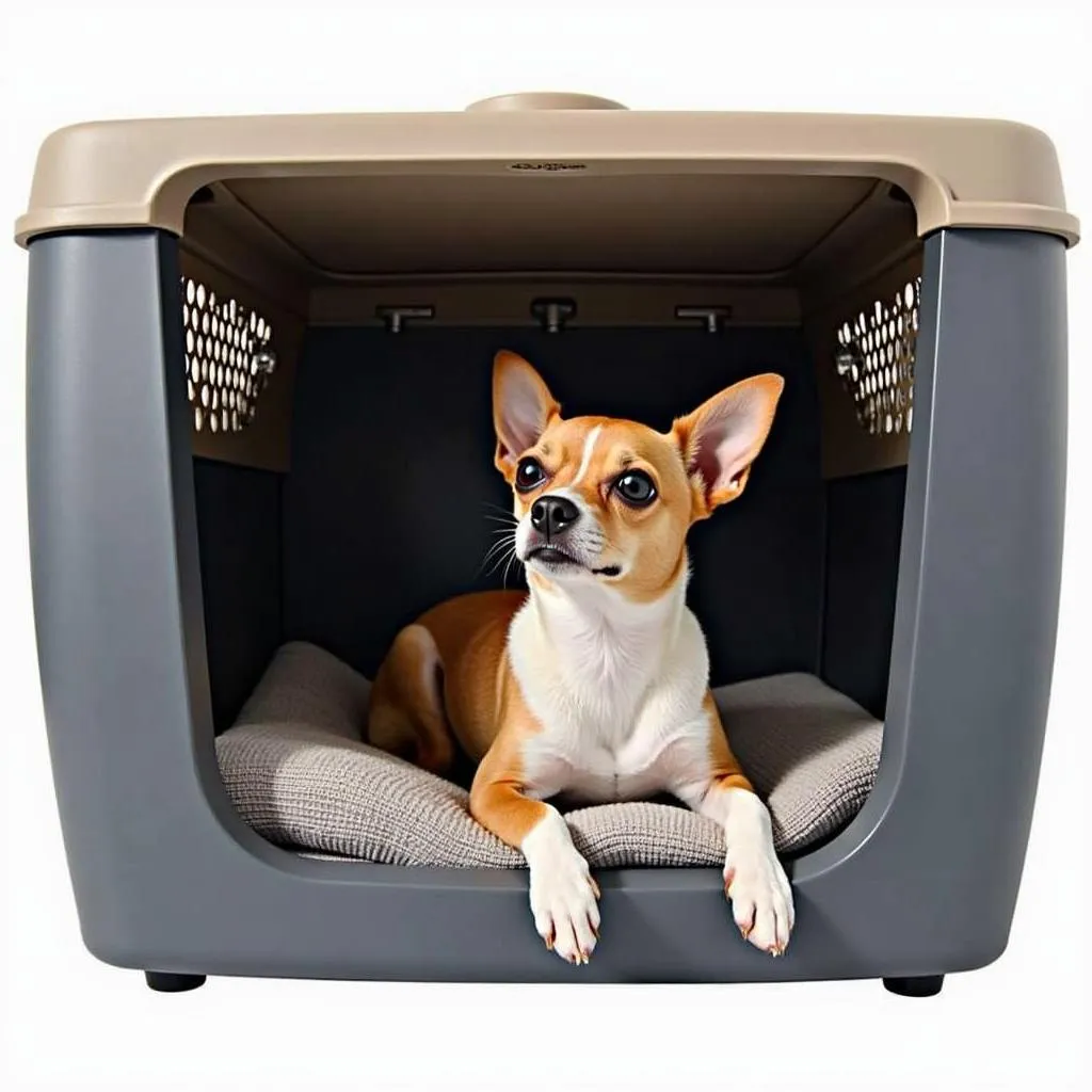 Single dog box for small dogs