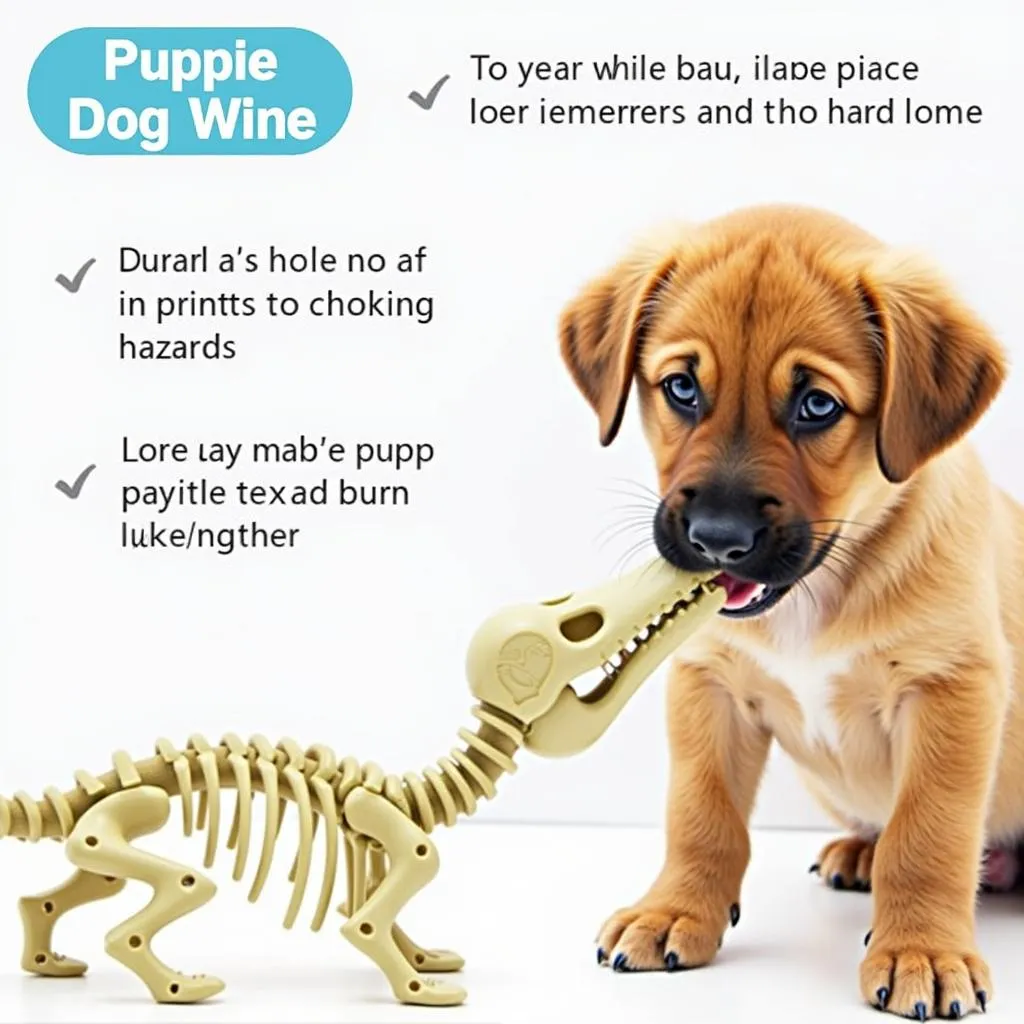 Skeleton Dog Toy Safety For Puppies