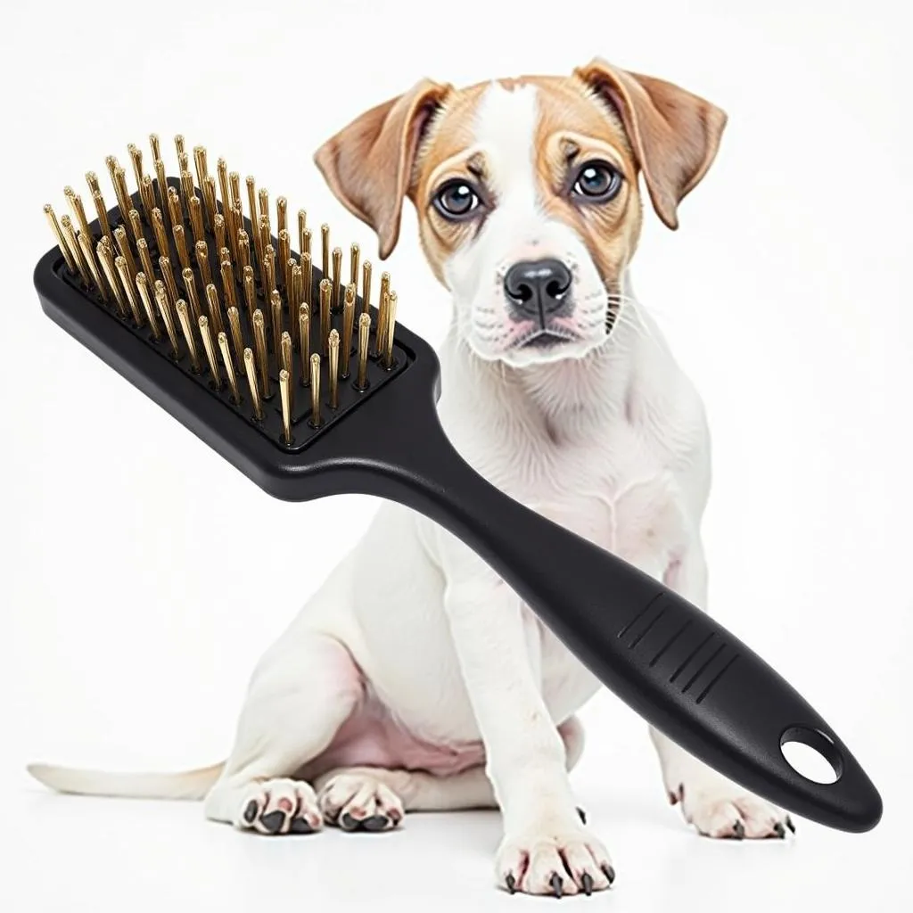 Slicker brush for boxer dogs