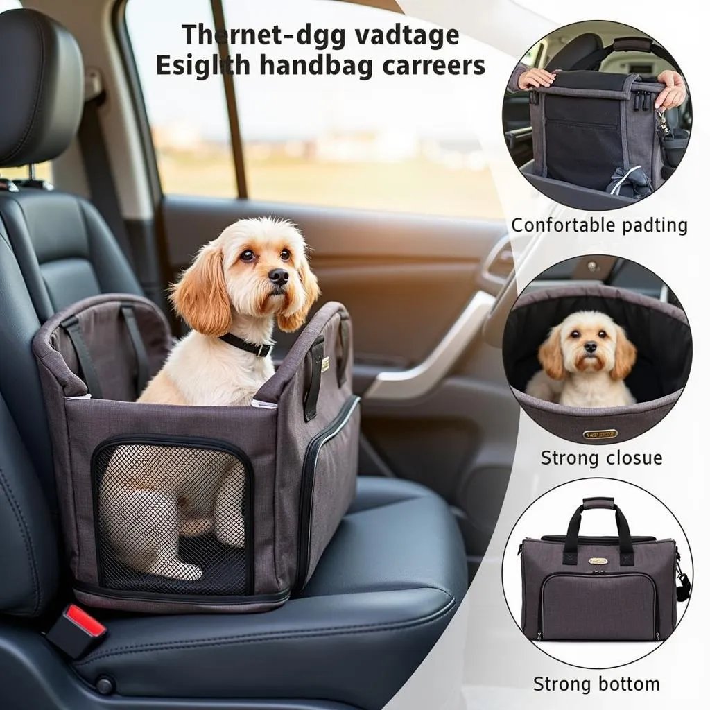 Small Dog Handbag Carrier for Travel