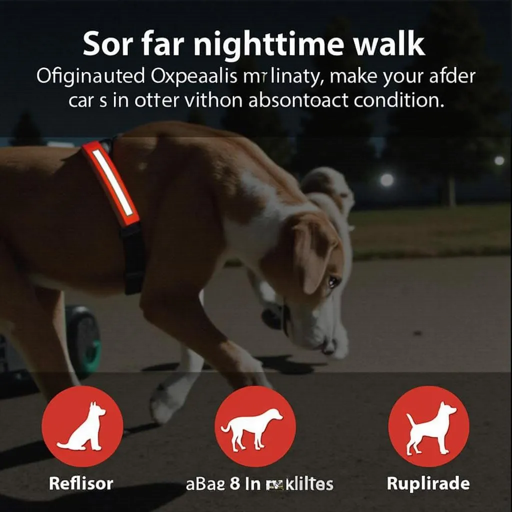 Solvit 3M Reflective Dog Harness for Nighttime Safety