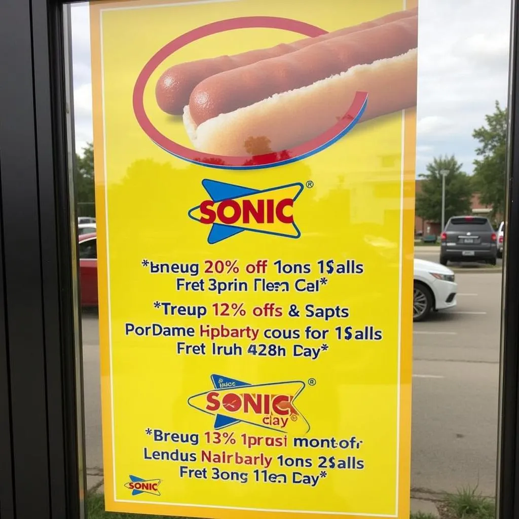 Sonic Corn Dog Day Deals 2024