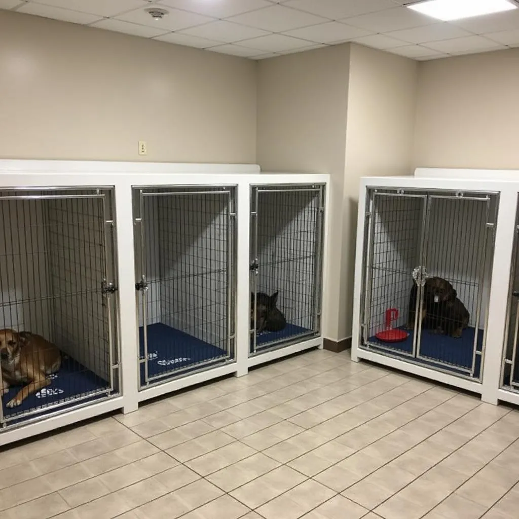 Spacious kennels for comfortable dog boarding in Southaven, MS