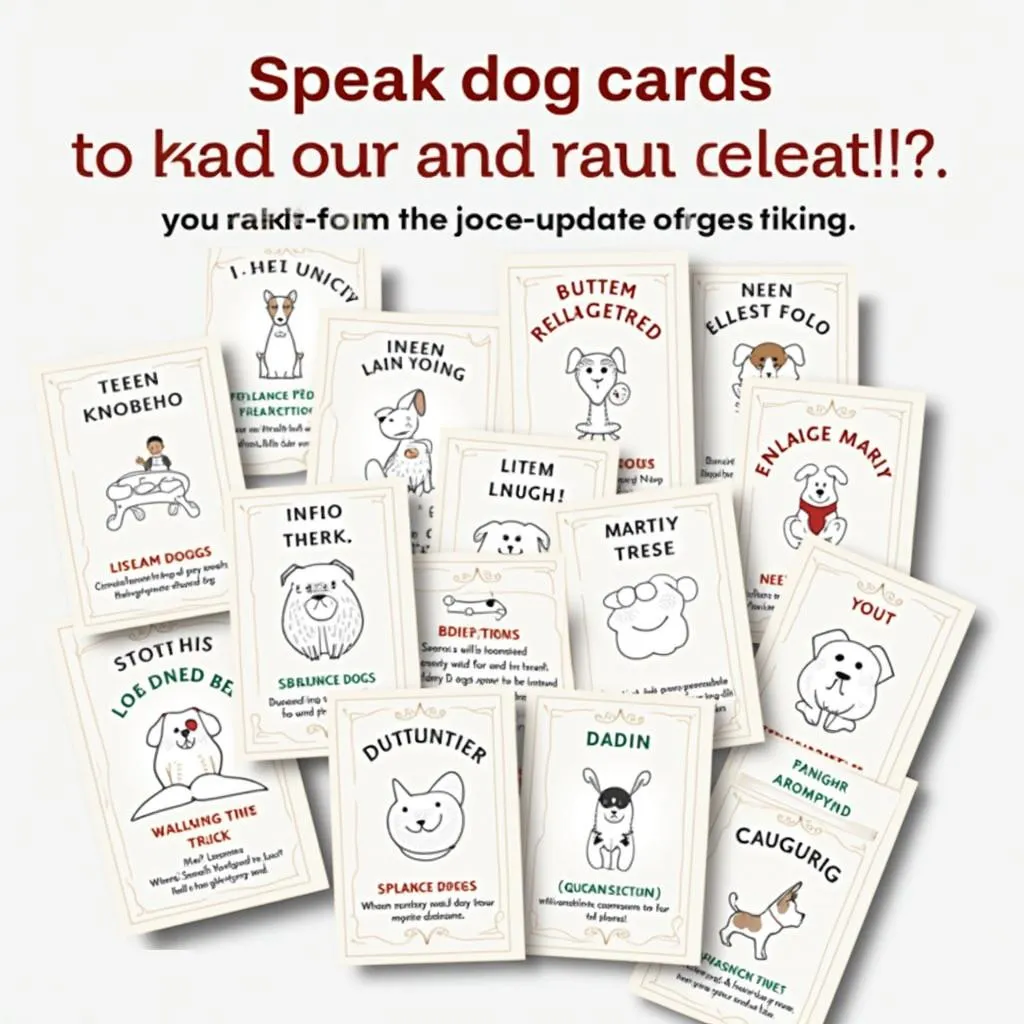 A Beginner's Guide to Understanding Your Dog's Language Through Cards