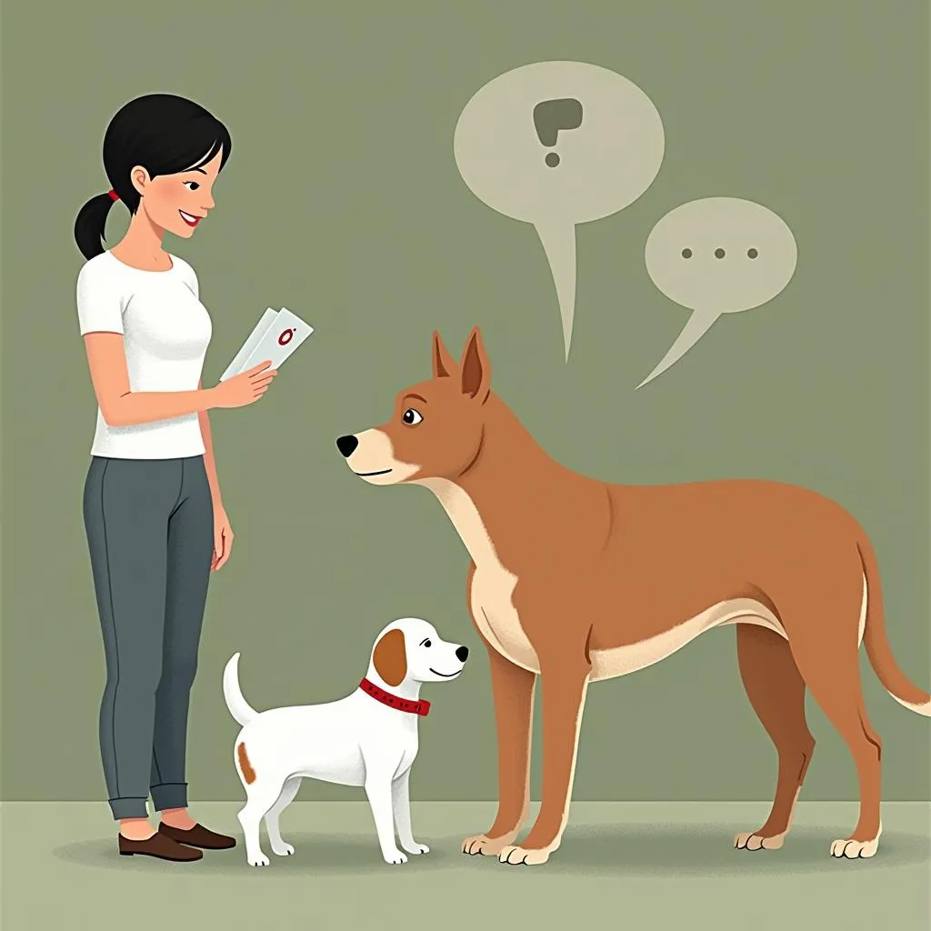 Using Speak Dog Cards for Positive Reinforcement Training