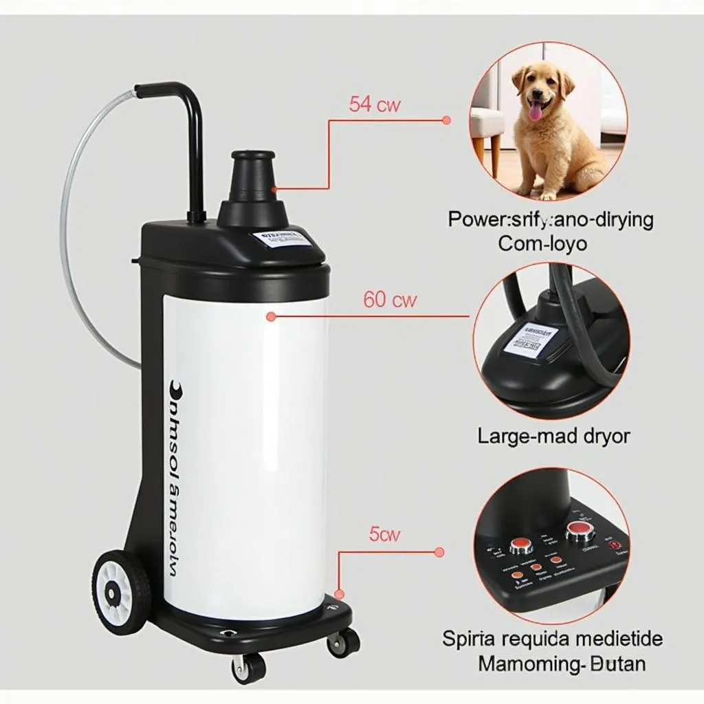 Stand-alone Dog Dryer Machine