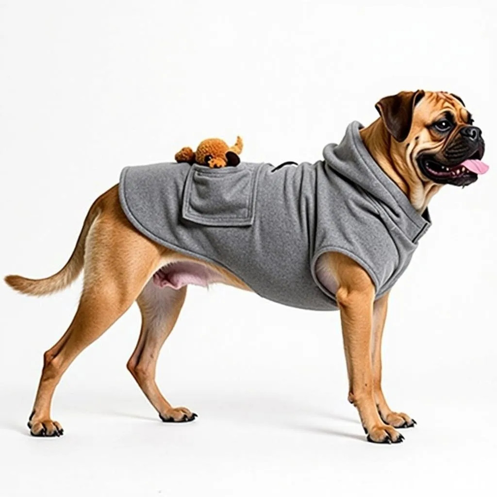 Sweatshirt With Pouch for Large Breeds