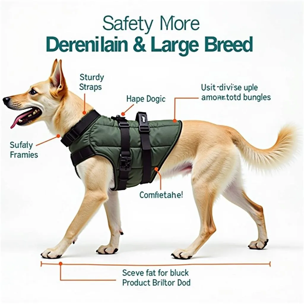 Sylmar Dog Vest for Large Breeds: A Durable and Safe Choice for Your Big Dog