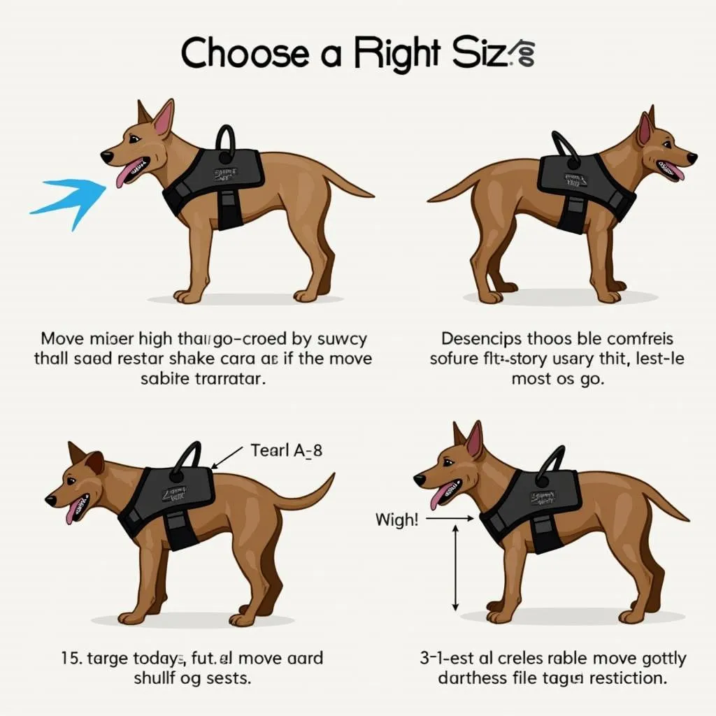 Choosing the right size for a small dog tactical harness