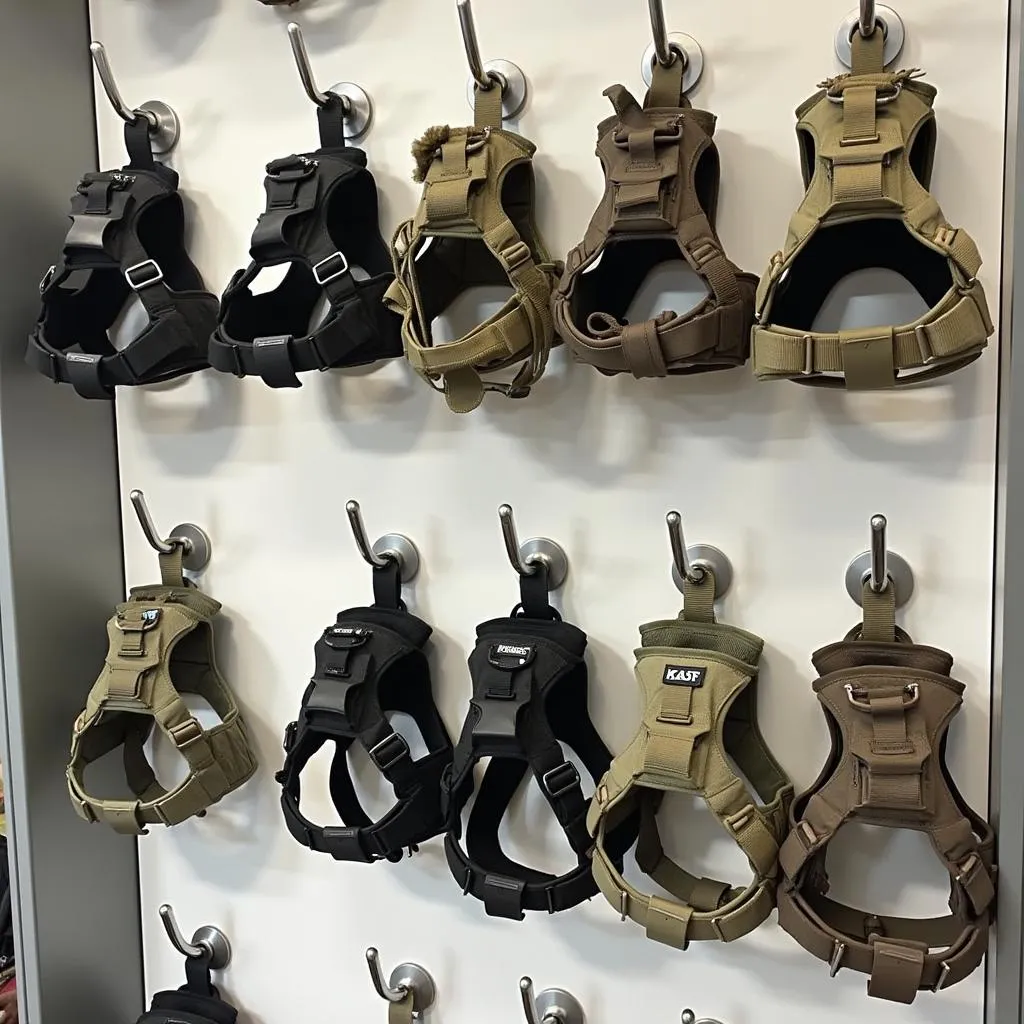 Tactical harness for small dogs in Hanoi pet stores