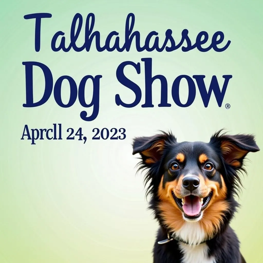 Tallahassee Dog Show 2024 Banner