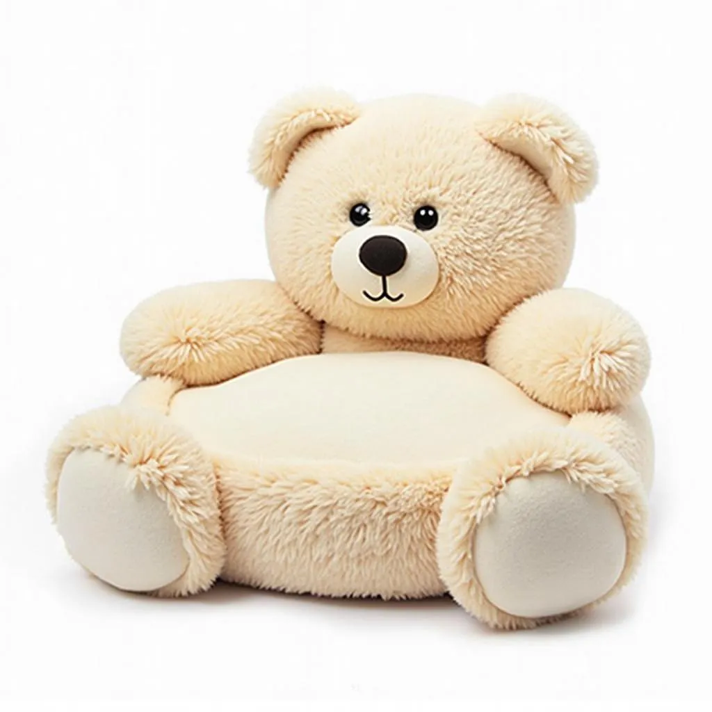 Small Teddy Bear Dog Bed for Tiny Paws