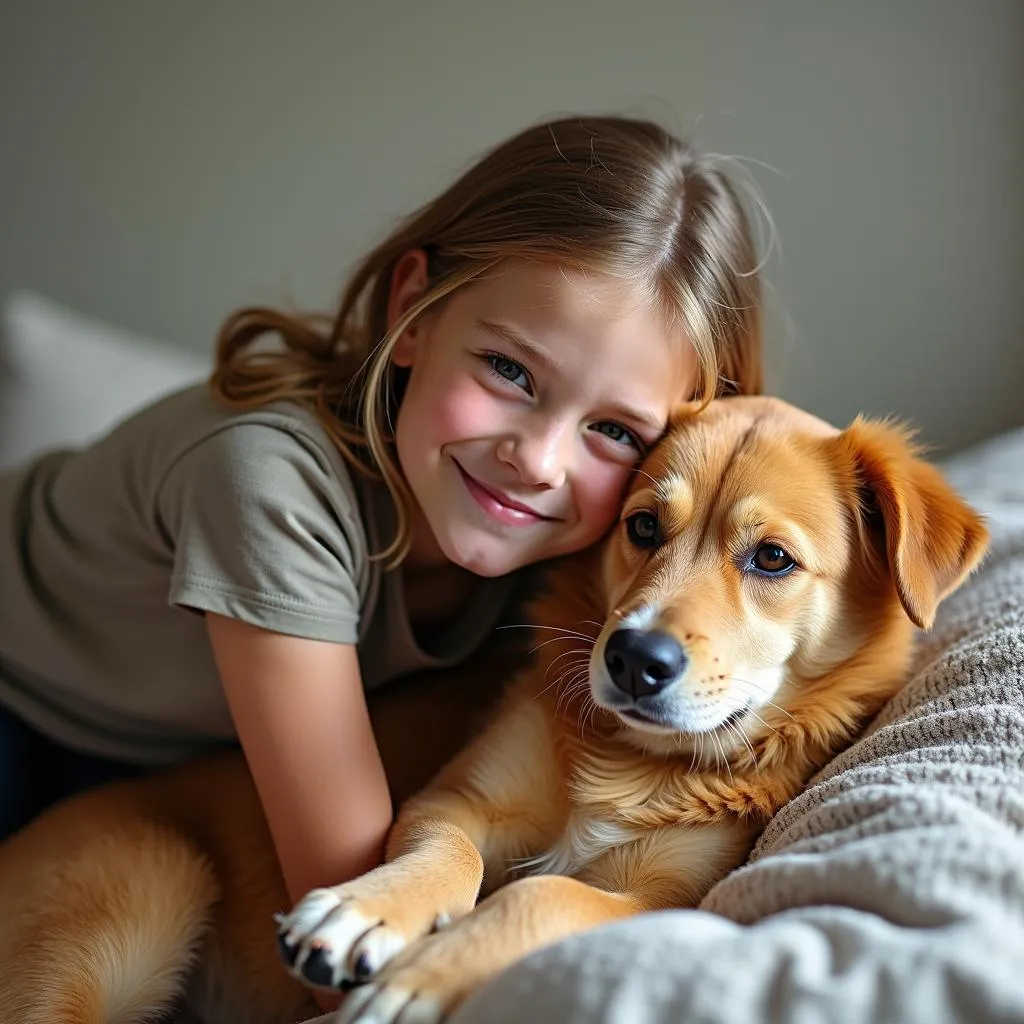 Teenage dog love: a special bond