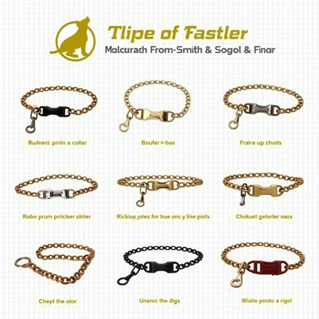 Thick Chain Dog Collars For Large Breeds