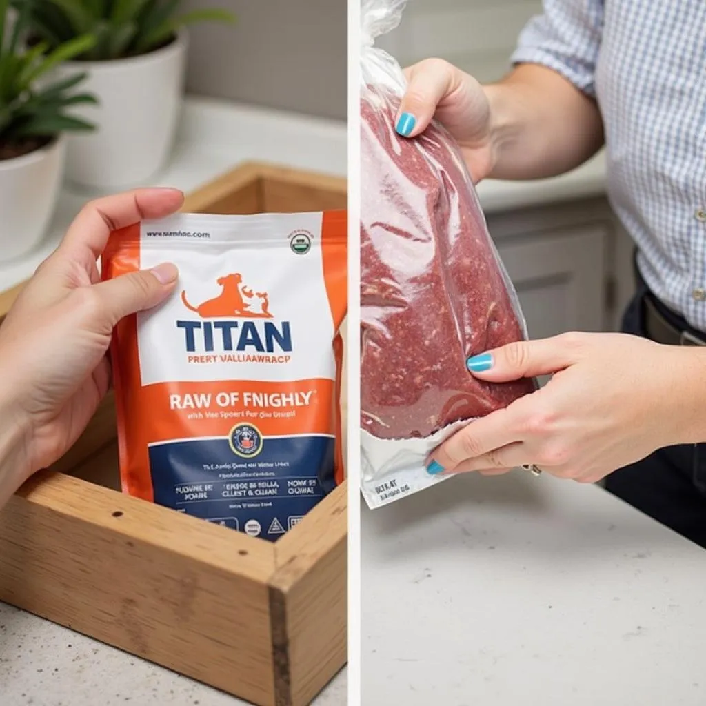 Titan Raw Dog Food Safety