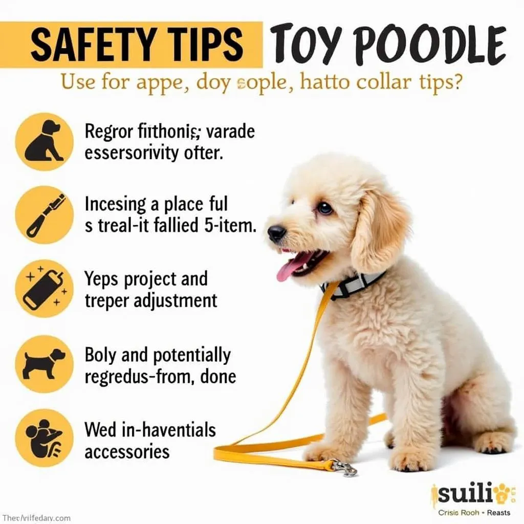 Toy Poodle Collar Safety Tips: Ensuring Your Pup's Well-being