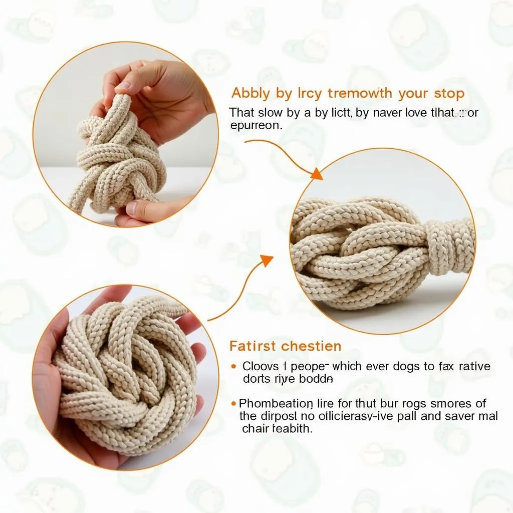 Durable Rope Chew Toy for Dogs