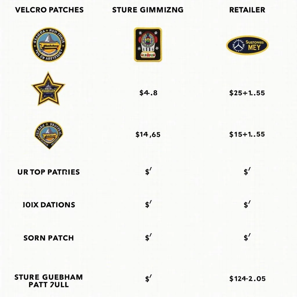 Comparison of velcro patches for dog vests prices