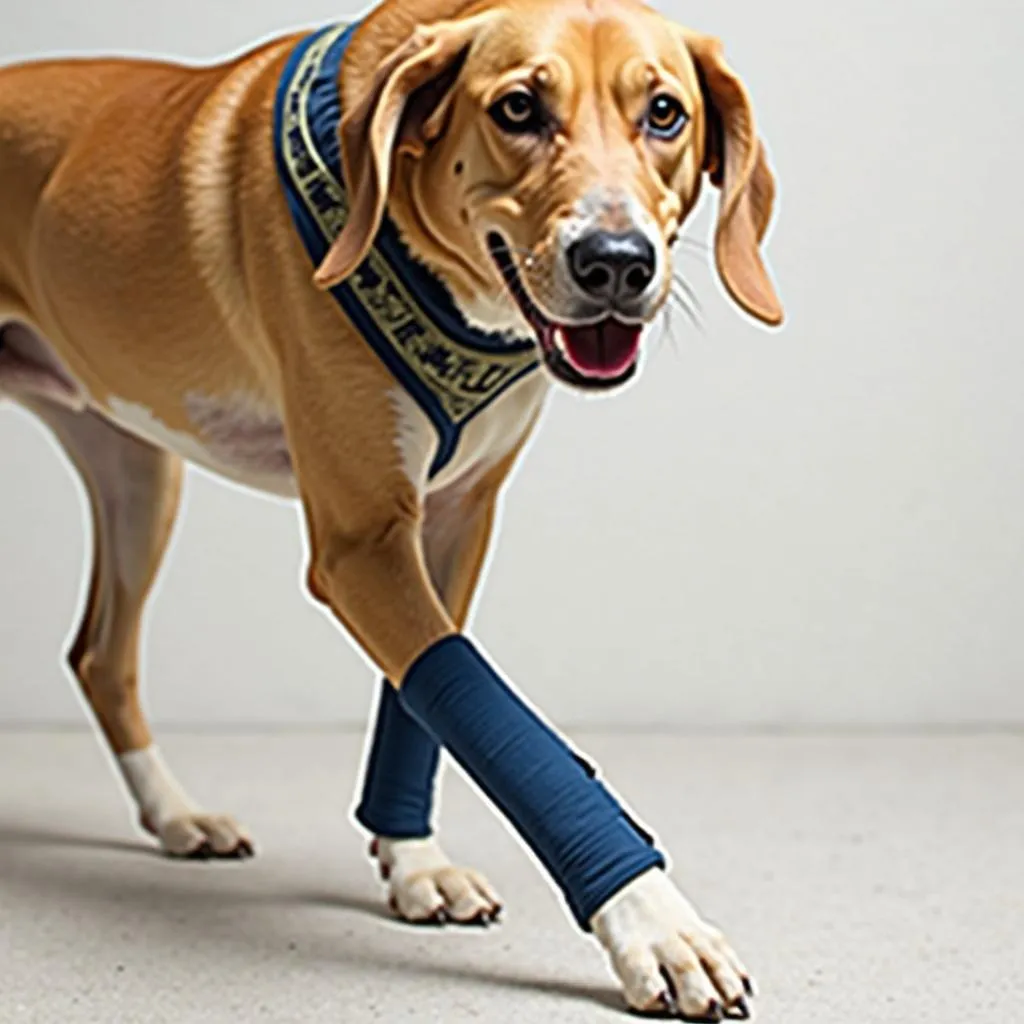 Support and Protection for Dog's Injured Limbs