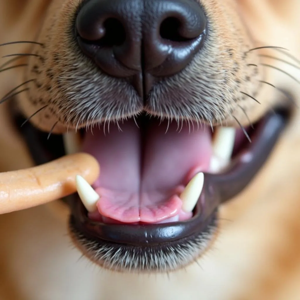 Wag dog treats for dental health