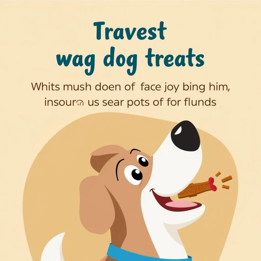 Wag dog treats for a happy and healthy dog