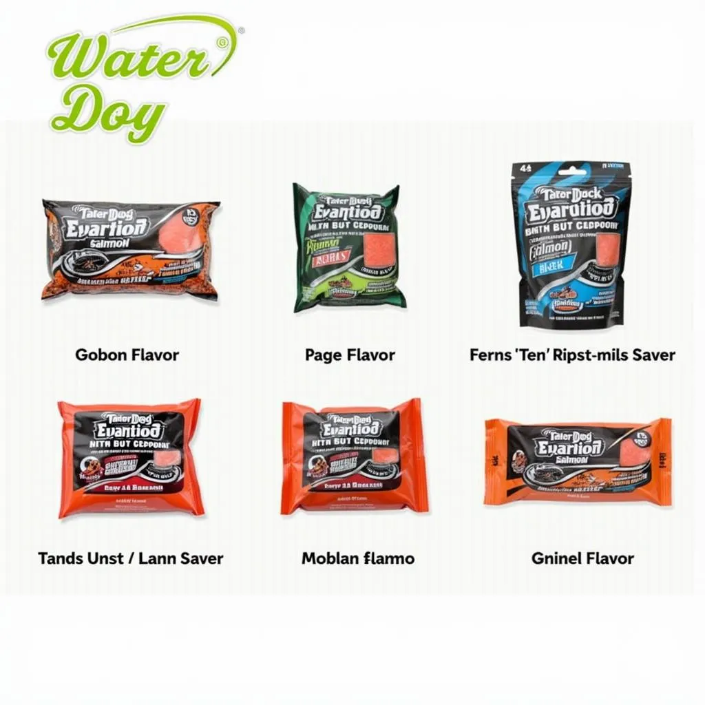 Water Dog Fishing Bait Salmon Flavor