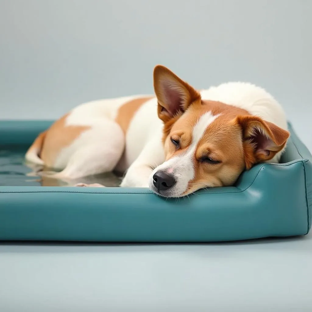 Comfortable waterbed for dogs