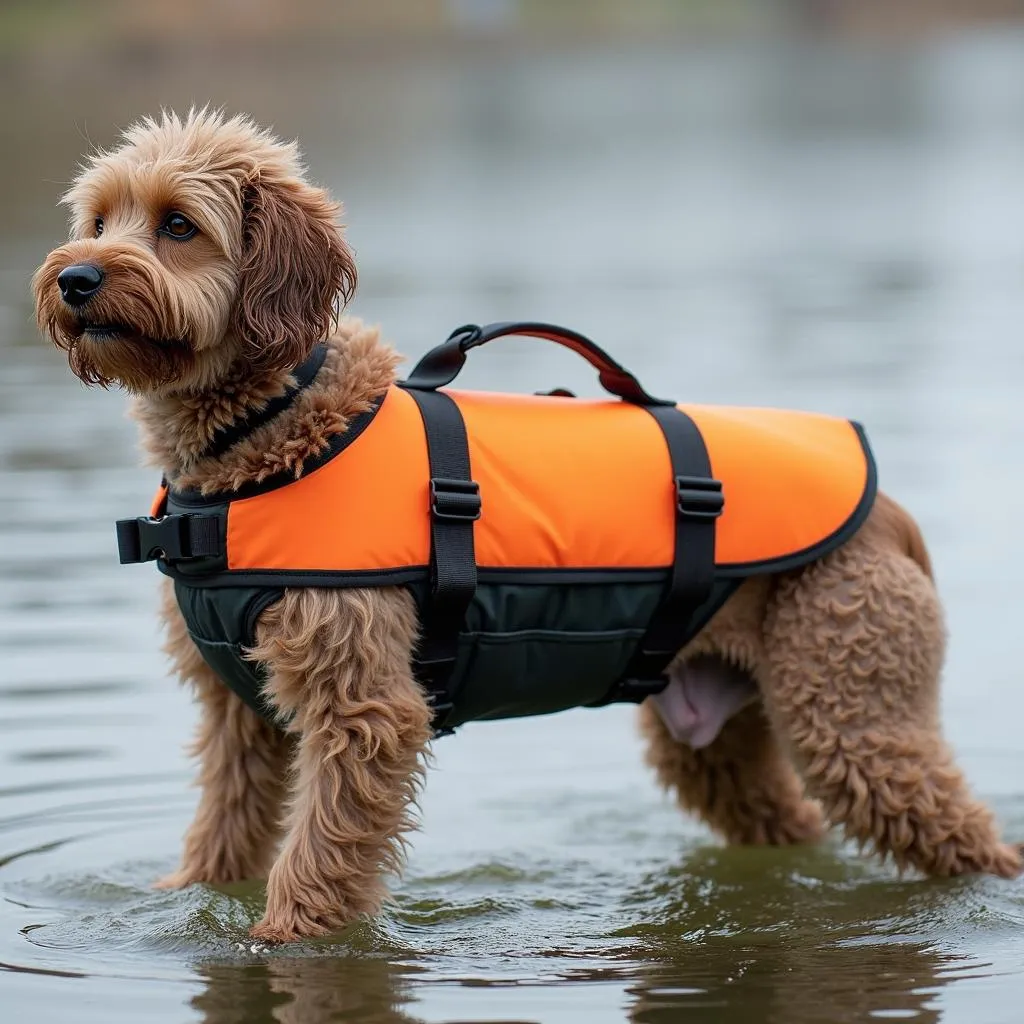 Waterfowl Dog Hunting Vest for Safety and Comfort