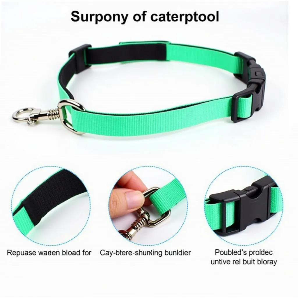 Waterproof Dog Collar for Swimming