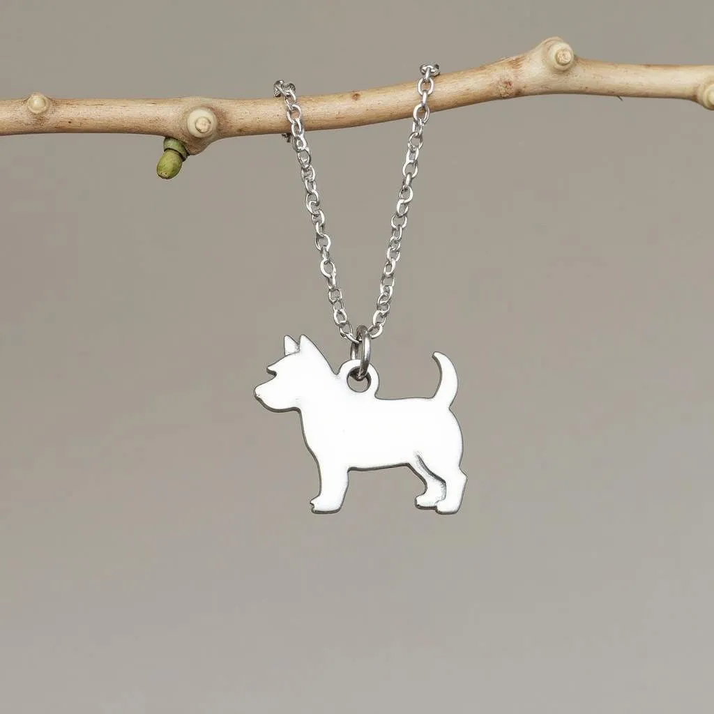 Westie Dog Necklace