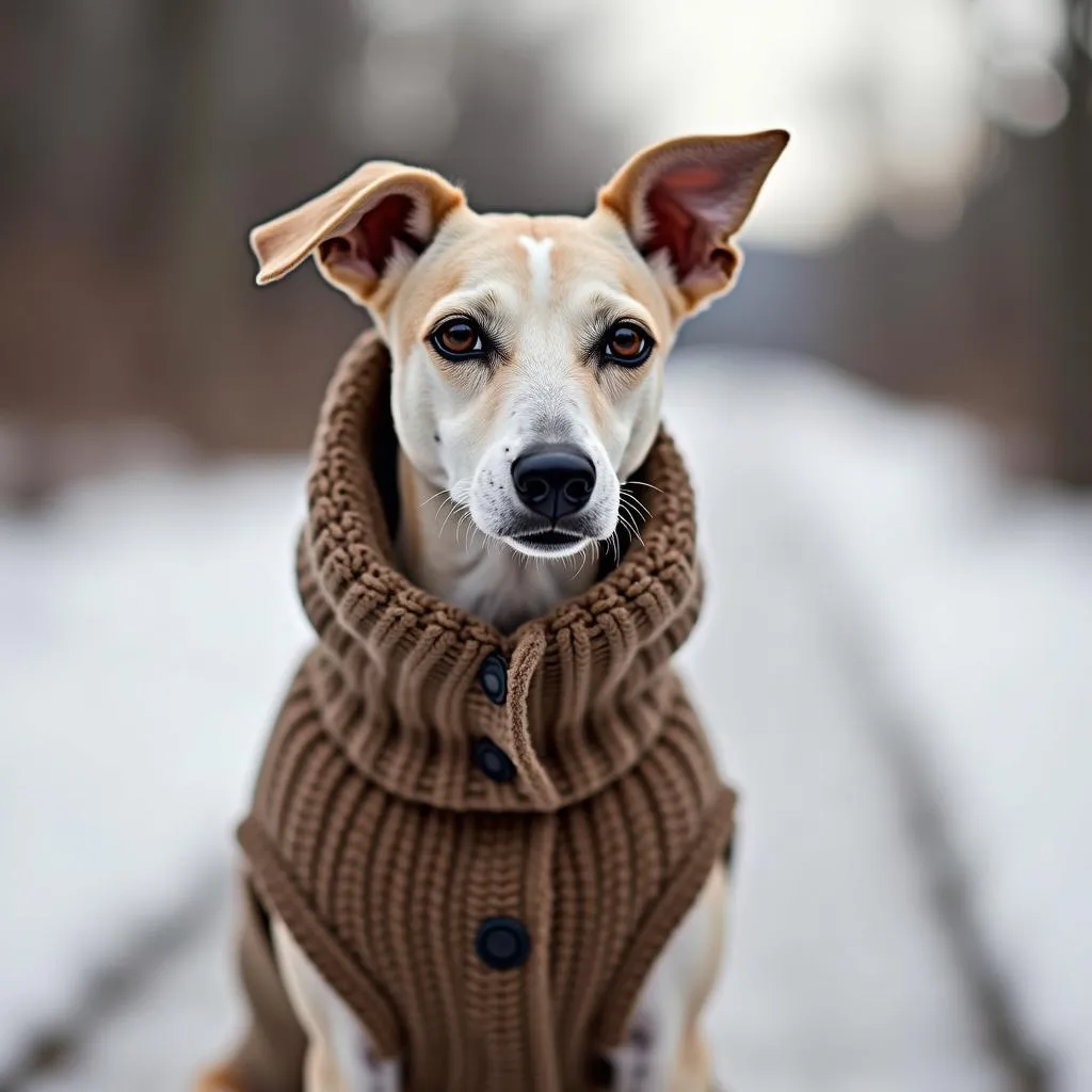 Whippet Sweater Dog Clothes