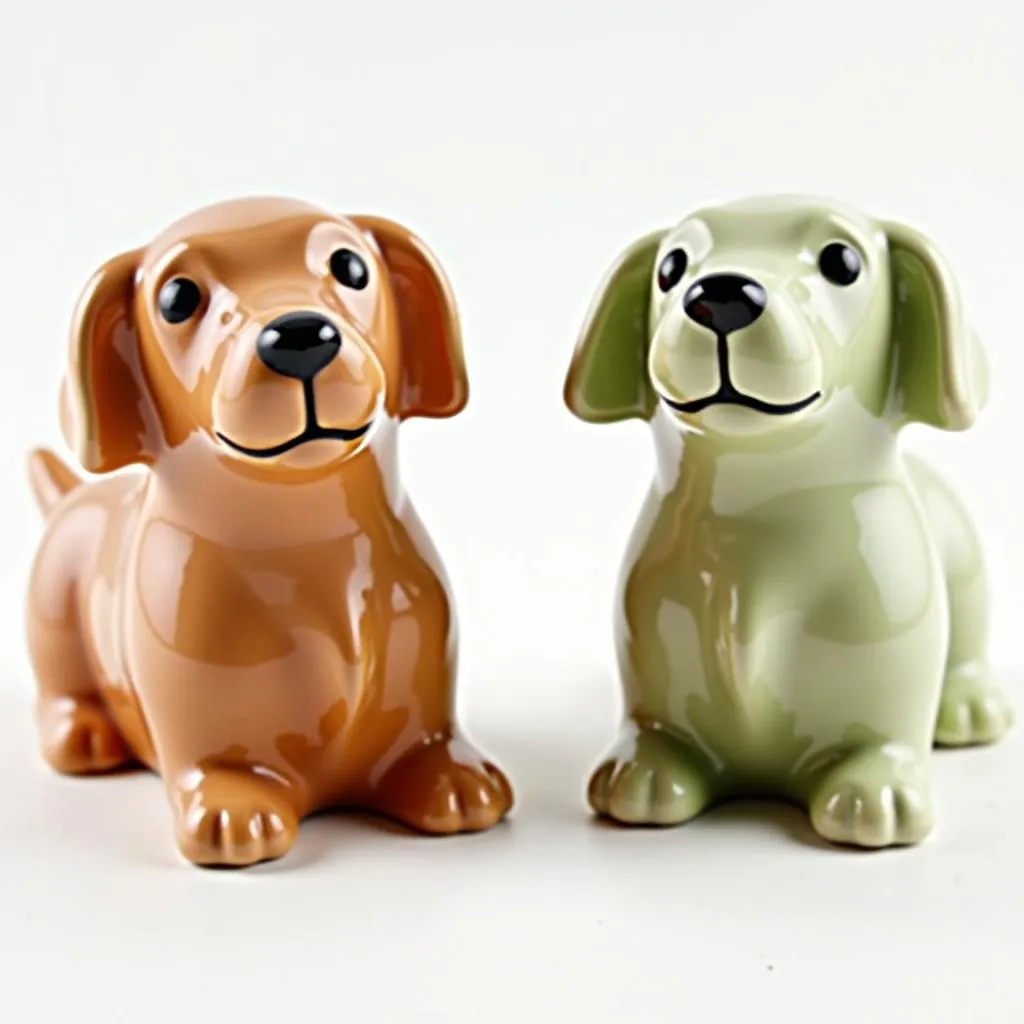 Wiener Dog Salt and Pepper Shakers: Cute Kitchen Decor