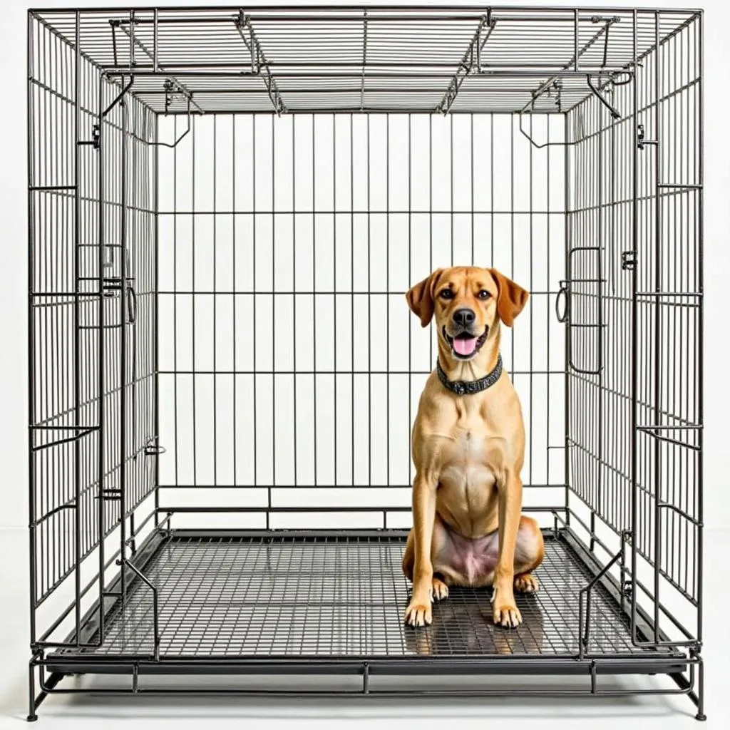 Wire Dog Crate Floor: A Common Choice