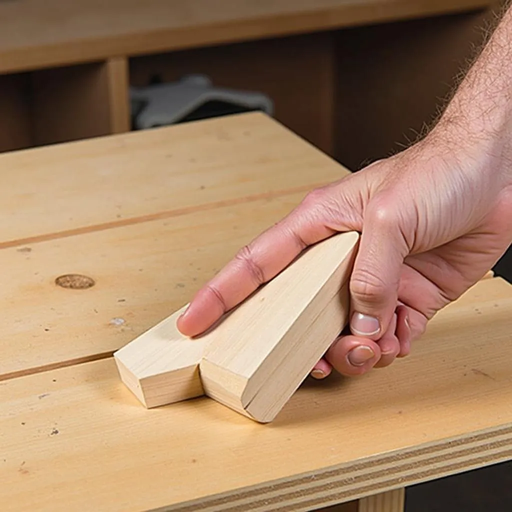 Bench Dog Push Block Safety in Woodworking